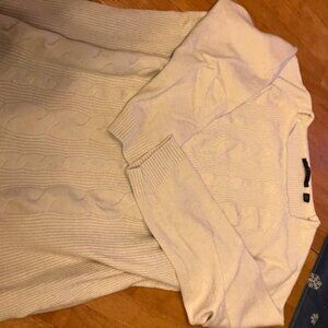 Winter White Warm and Cozy Sweater